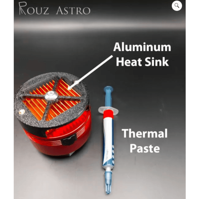 Rouz Astro Active Cooling Kit for ZWO ASI Uncooled Cameras (ACK) - Astronomy Plus