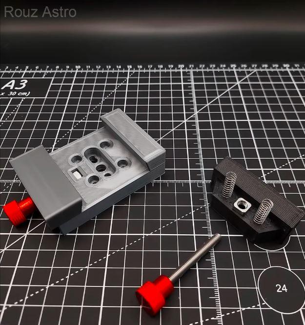Rouz Astro ZWO ASIair Pro/Plus/Mini Mounting Clamp (ZMC) - Astronomy Plus