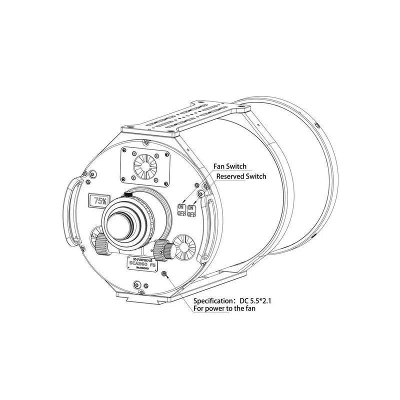 Sharpstar SCA260 Aspherical Cassegrain Astrograph - Version 2 (SCA260) - Astronomy Plus