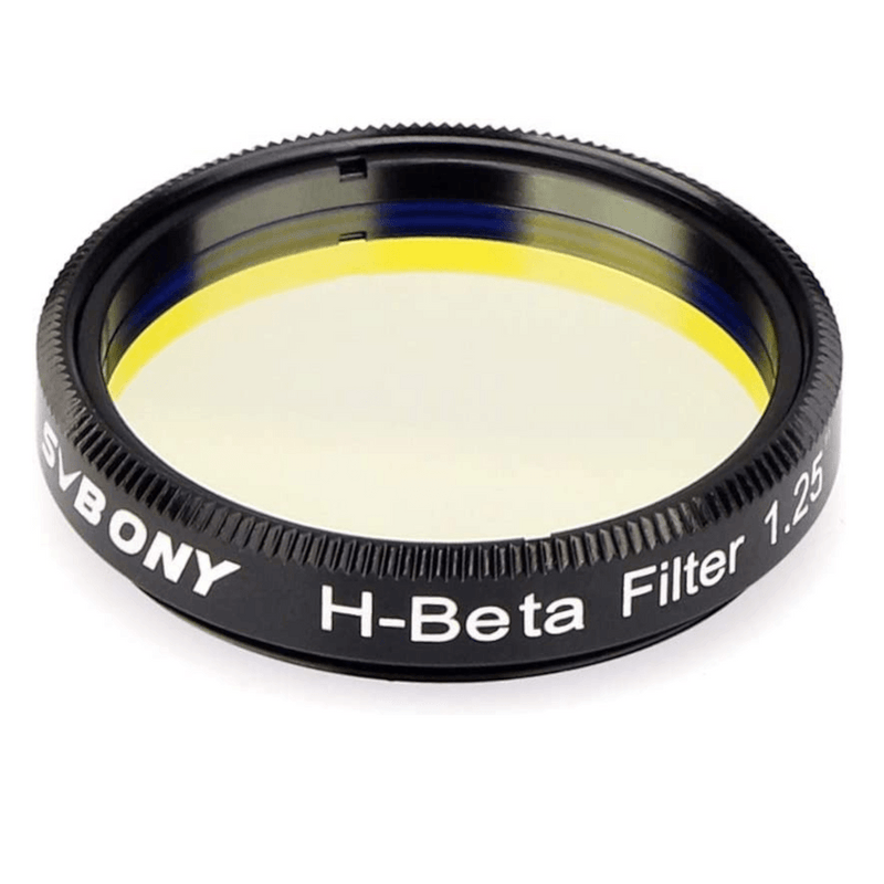 SVBONY SV132 1.25'' H-Beta 25nm Light Pollution Filter (W9102A) - Astronomy Plus