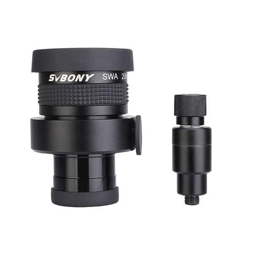 SVBONY SV152 SWA 1.25" Illuminated Eyepiece 20mm 70 Degree (W9115A) - Astronomy Plus