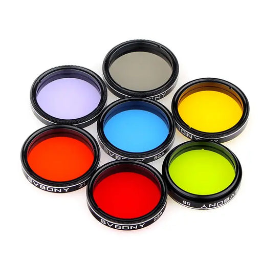 SVBONY SV155 1.25 " 7-Piece Filters Set for Planetary & Moon - Astronomy Plus