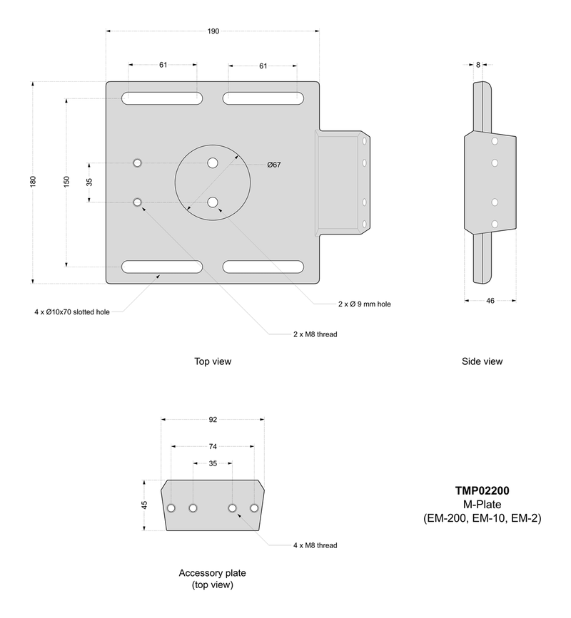 Takahashi M-Plate (TMP02200) - Astronomy Plus