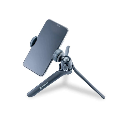 Vanguard VESTA TT1 BP Mini Aluminum Tripod - Black Pearl - w/Bluetooth Remote (VES-TT1-BP) - Astronomy Plus
