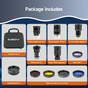SVBONY Telescope Accessory Deluxe Kit 1.25" (W9190B) Svbony