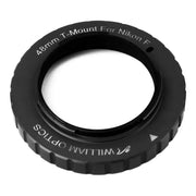 William Optics 48mm T mount for Nikon F (TM-NK-F-M48) - Astronomy Plus