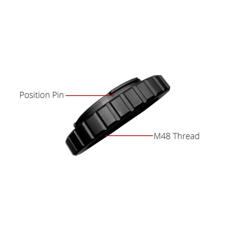 William Optics 48mm T mount for Pentax K - Black (TM-PT-K-M48) - Astronomy Plus