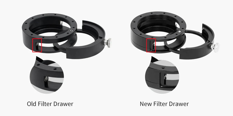 ZWO 2" Filter Drawer M54 (FD-M54-II) - Astronomy Plus