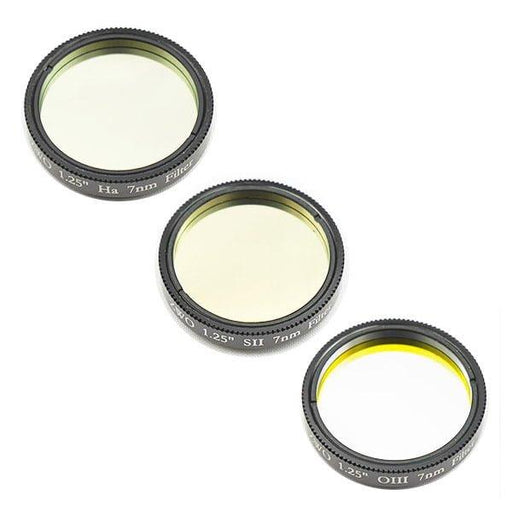 ZWO H-alpha, OIII & SII 7nm Narrowband SHO Filters - Astronomy Plus